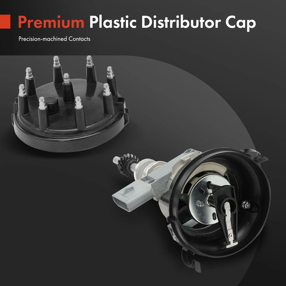 Distribuidor de ignição com tampa e rotor para Ford Bronco E-150 Econoline F-150 F-250 - Imagem 4 de 4