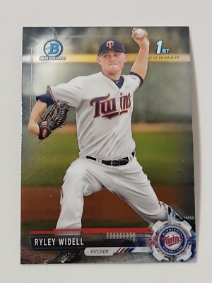 Ryley Widell Minnesota Twins 2017 Bowman Chrome Rookie Card #BDC-64