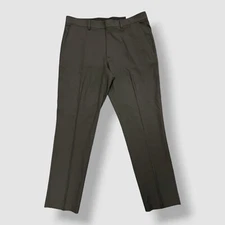 Perry Ellis Portfolio Men's Black Slim-Fit Golf Pants Size 33W 30L