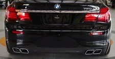 BMW F01 F02 760 Dual Exhaust Tailpipe Retrofit 2009-15 7 Series M Sport OEM New