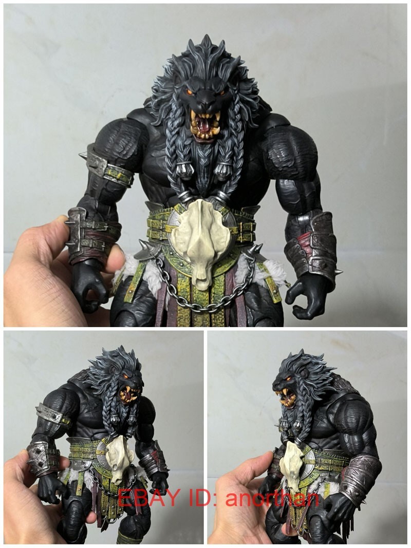 1/12 Scale Lion Black Head Sculpt for Xesray Studio Fight for