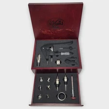 La Vigna 16 Piece Box And Wine Champagne Accessories Set 16 Piece 