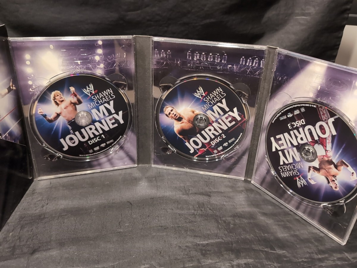 WWE Shawn Michaels : My Journey - DVD 3 Disc Set