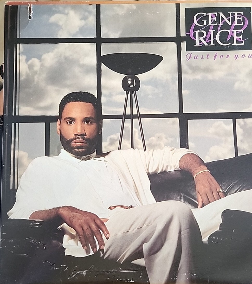 GENE RICE 「Just for you 」LP Gene Rice Just for You. Vinyl Record 1991 BMG Records | eBay