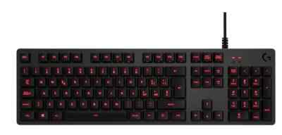 Logitech G413 Mechanische Gaming-Tastatur - Carbon, Spanisch (920-008530)