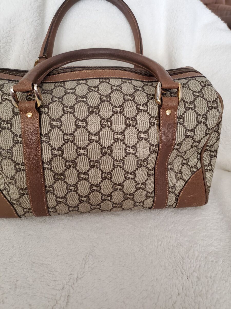 Gucci vintage 80's Micro gg Boston bag - great used condition