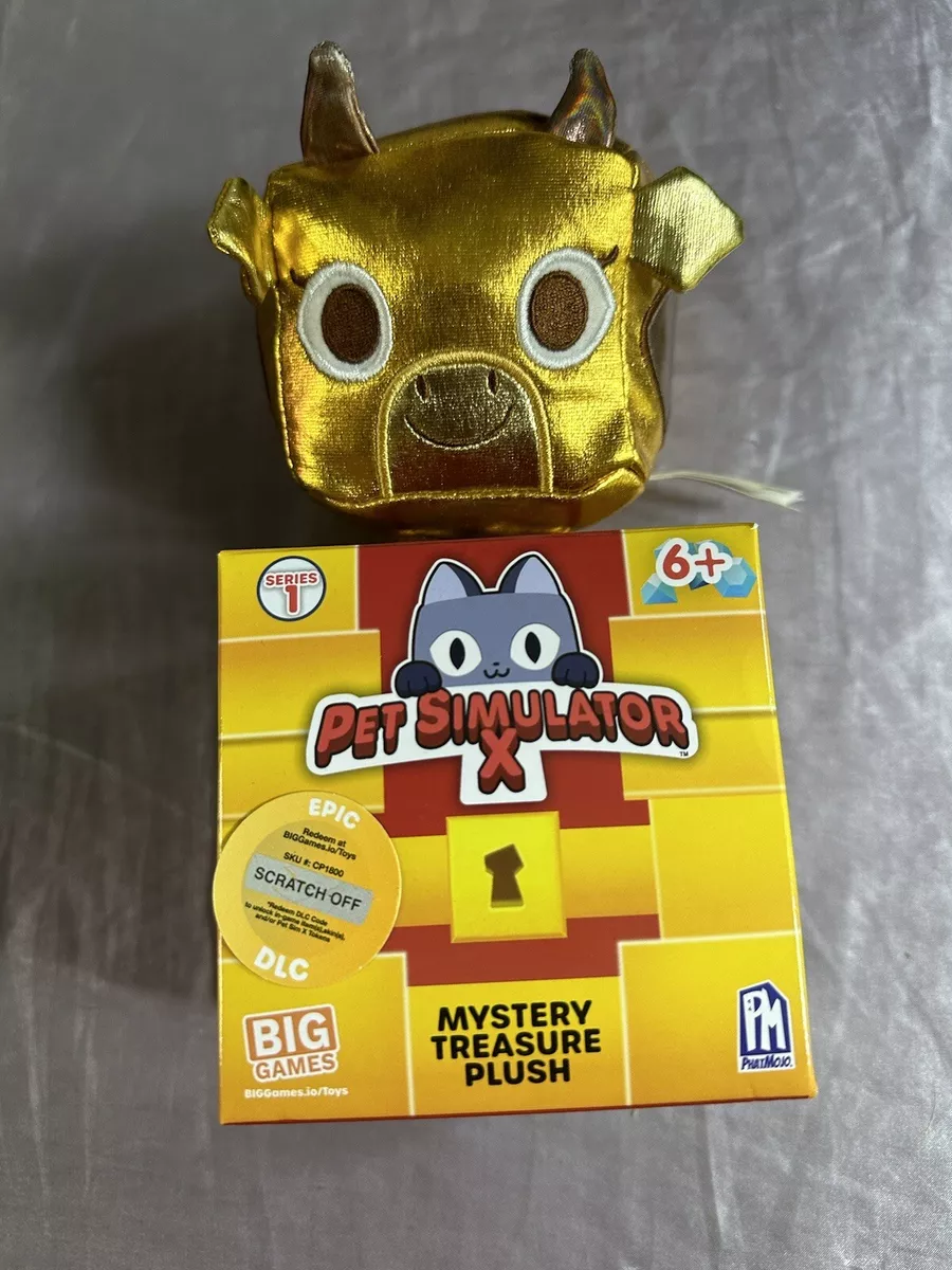 ROBLOX Series 1 BIG GAMES Pet Simulator X Mystery Plush Stuffed