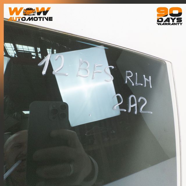06-13 BENTLEY CONTINENTAL FLYING SPUR REAR LEFT DRIVER SIDE DOOR WINDOW OEM