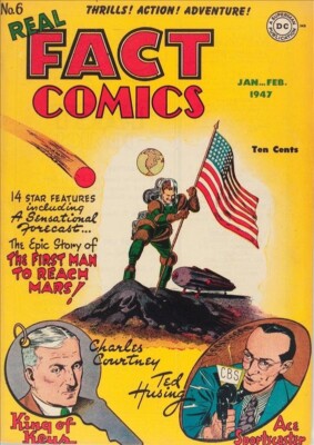 Real Fact Comics #6 Photocopy Comic Book