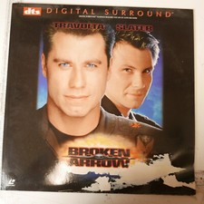 BROKEN ARROW DTS Digital Surround Laserdisc LD Laser Disc Ultra Rare