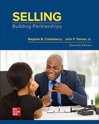 #ad #ad Selling: Building Partnerships Hardcover By Castleberry Stephen GOOD $83.50