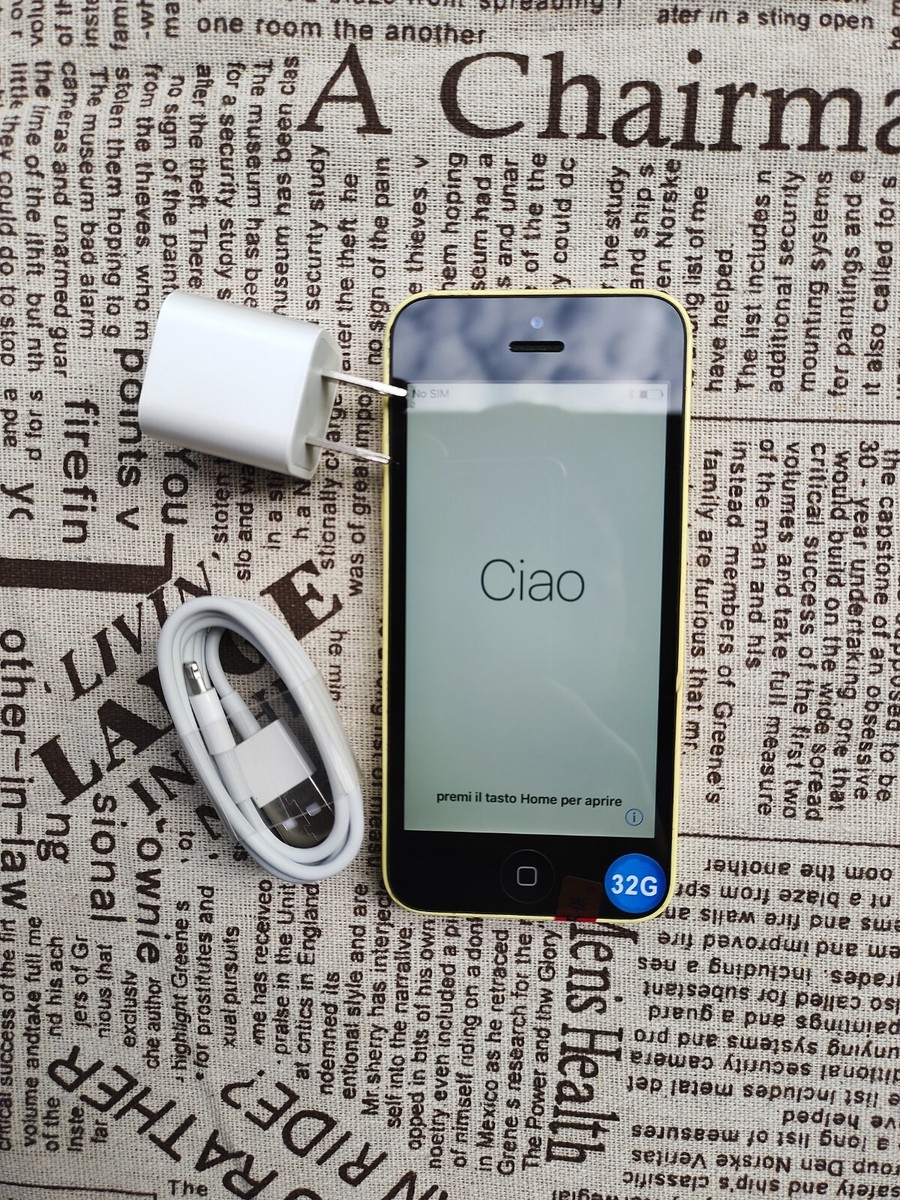 iPhone5c 32GB 新品 iPhone5c 32GB｜Apple iPhone 5c 32GB イエロー 【softbank 白
