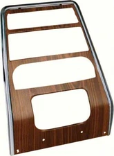 1968 Camaro Center Dash Panel Walnut Woodgrain with AC