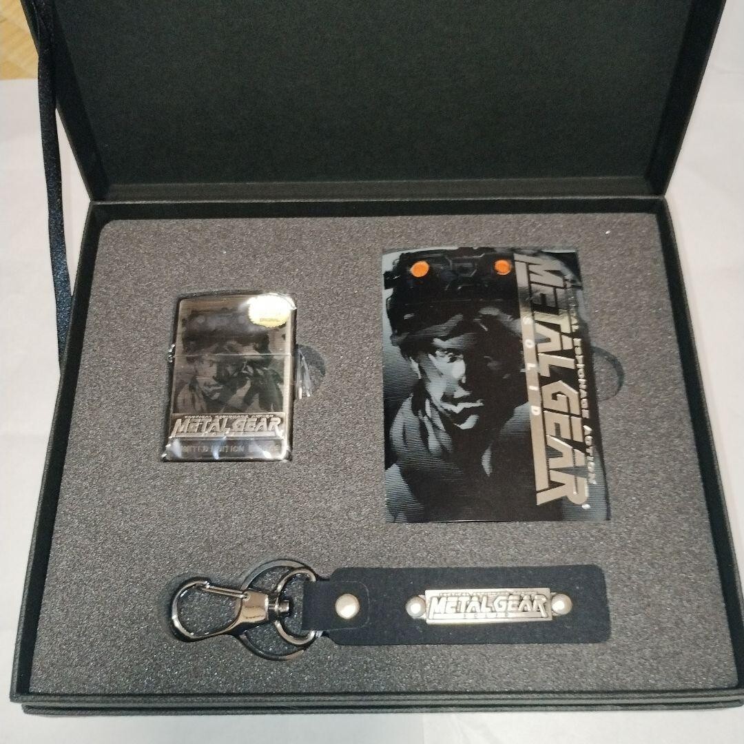 1998 METAL GEAR SOLID Zippo メタルギアソリッド 発売記念 公式