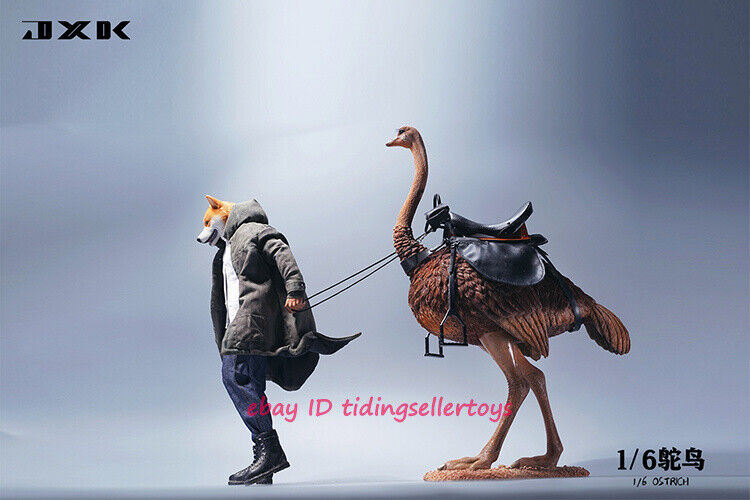 JXK 1/6 Resin Ostrich Animal Statue Fit 12 JXK 1/6 Resin Ostrich Animal Statue Fit 12