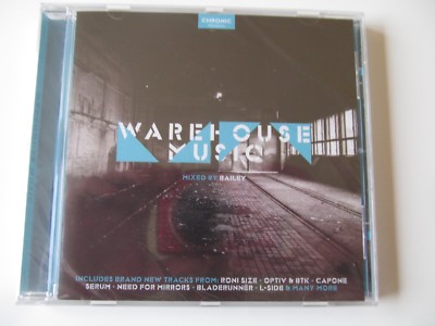 BAILEY WAREHOUSE MUSIC CD CAPONE OPTIV BTK SERUM BLADERUNNER DRUM & BASS JUNGLE