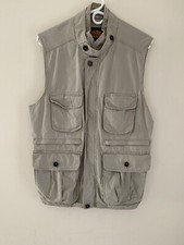 Men's Woolrich Classic Khaki Fishing Hunting Utility Vest Sz S