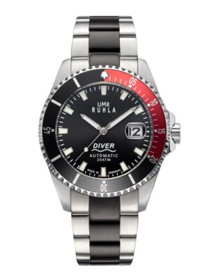 UMR Uhren Manufactur Ruhla  Automatik  Herren Uhr Taucheruhr 80843 Limitiert NEU