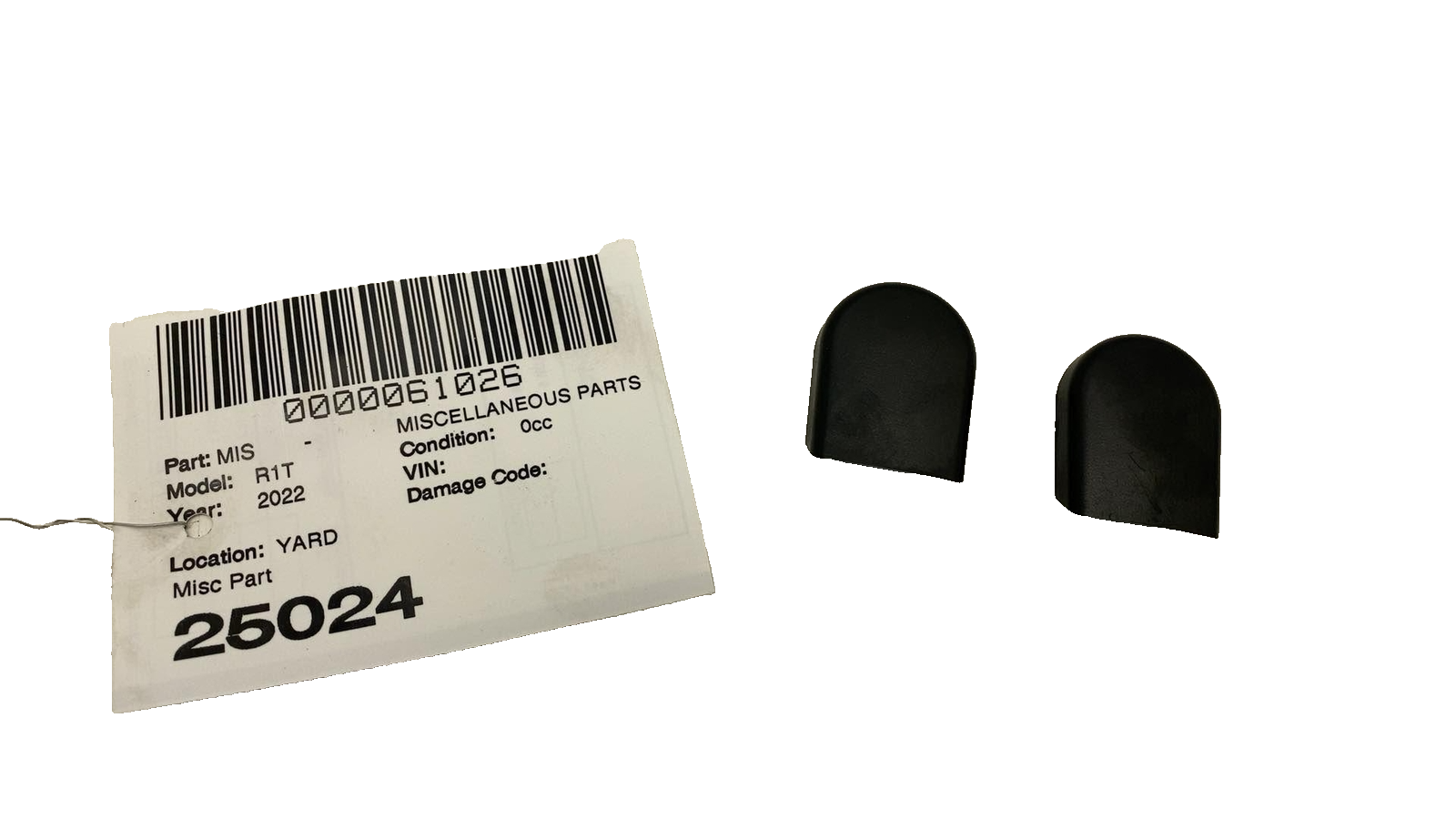 2022 Rivian R1T Wiper Arm Nut Cover OEM Set of 2