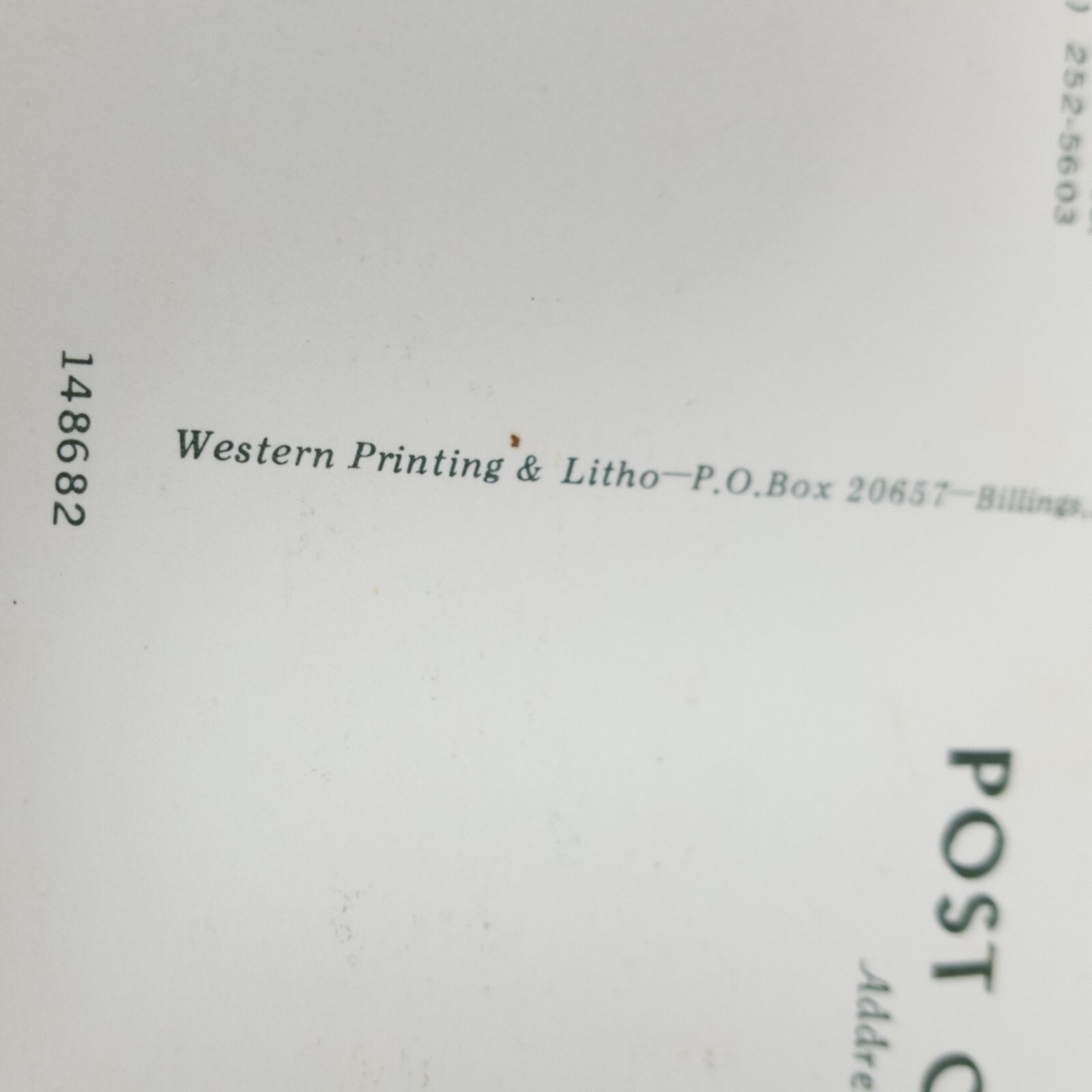 Billings Montana Vintage Postcard c1970s Cherry Tree Inn Unposted Motel