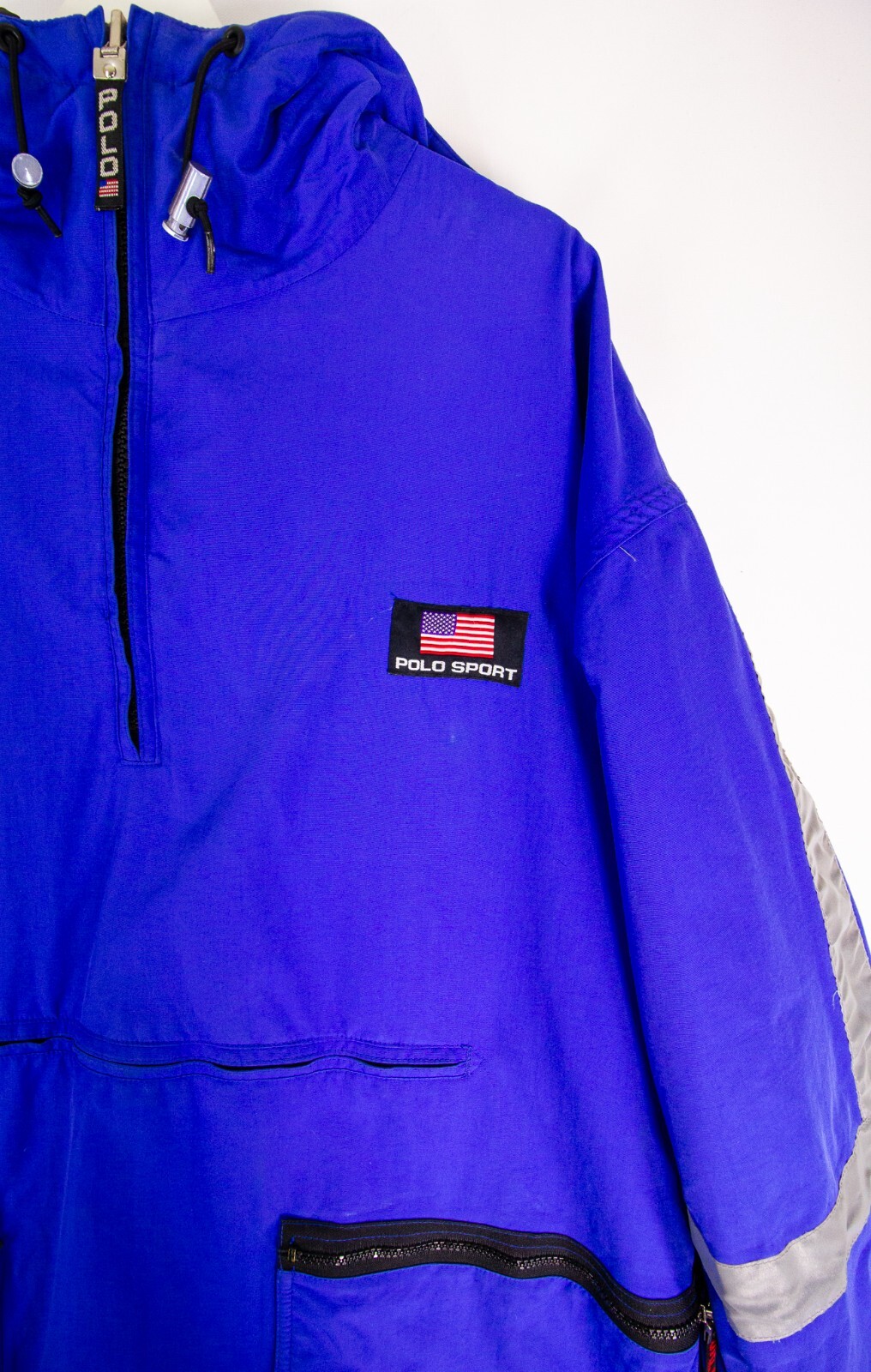 希少！！】 90s LL 希少カラー Jacket Hoodie SPORT POLO ブルゾン