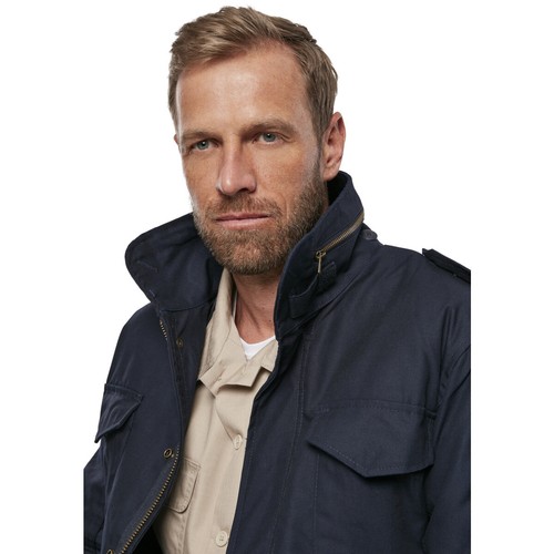 Brandit M-65 Field Jacket Winter Jacket Anorak Hood Collar Army Water-Repellent - Picture 16 of 71