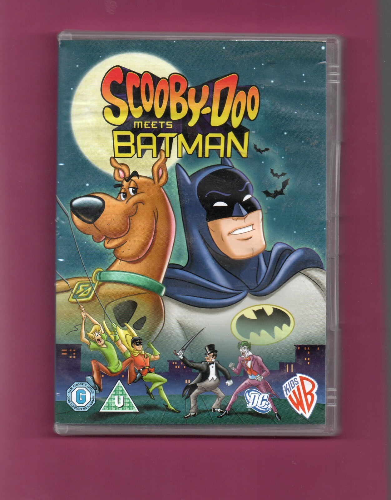 Scooby-Doo Meets Batman (DVD, 2008)**tested sound excellent picture good