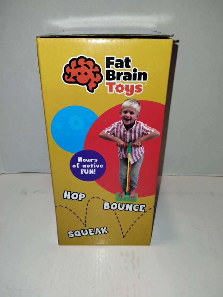 Fat Brain Toys New In Box Squeak A Roo Hop N Bounce Indoor And Outdoor Toy 3+ Yr - Image 3 of 4