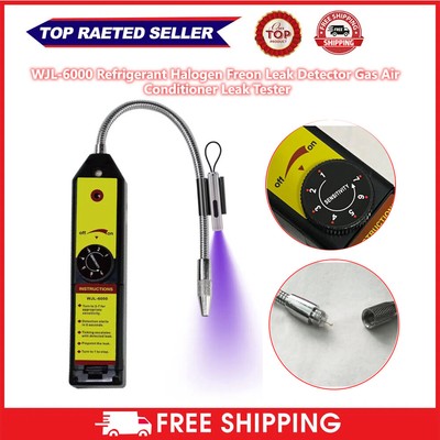 WJL-6000 Gas Air Conditioner Leak Tester Refrigerant Halogen Freon Leak Detector
