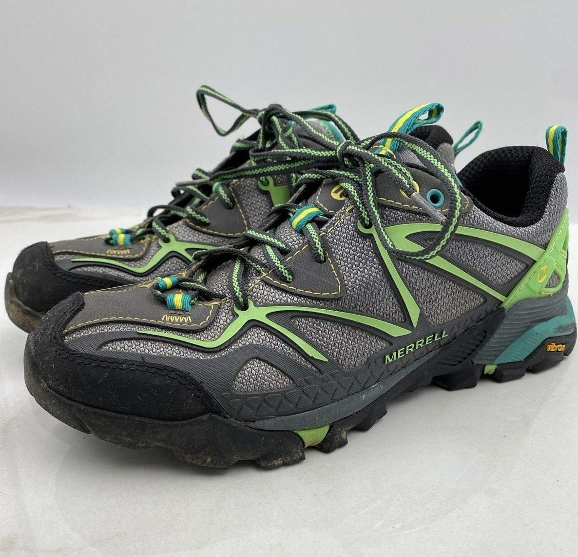 green merrell shoes