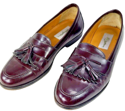 Mezlan Santander Brown Mens Shoes Size 9 1/2 Low Vamp Slip  display picture 3
