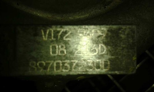 89703712300 turbolader at OPEL ASTRA F CARAVAN CLUB 1991 155401
