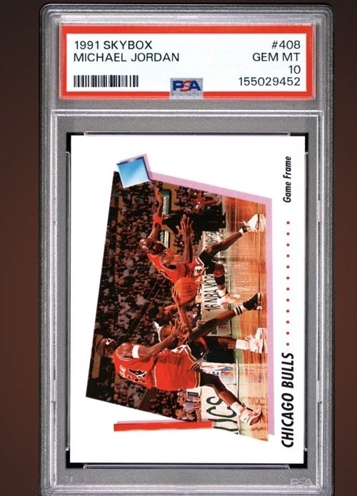 Баскетбольные коллекционные карточки Michael Jordan PSA 10 Graded