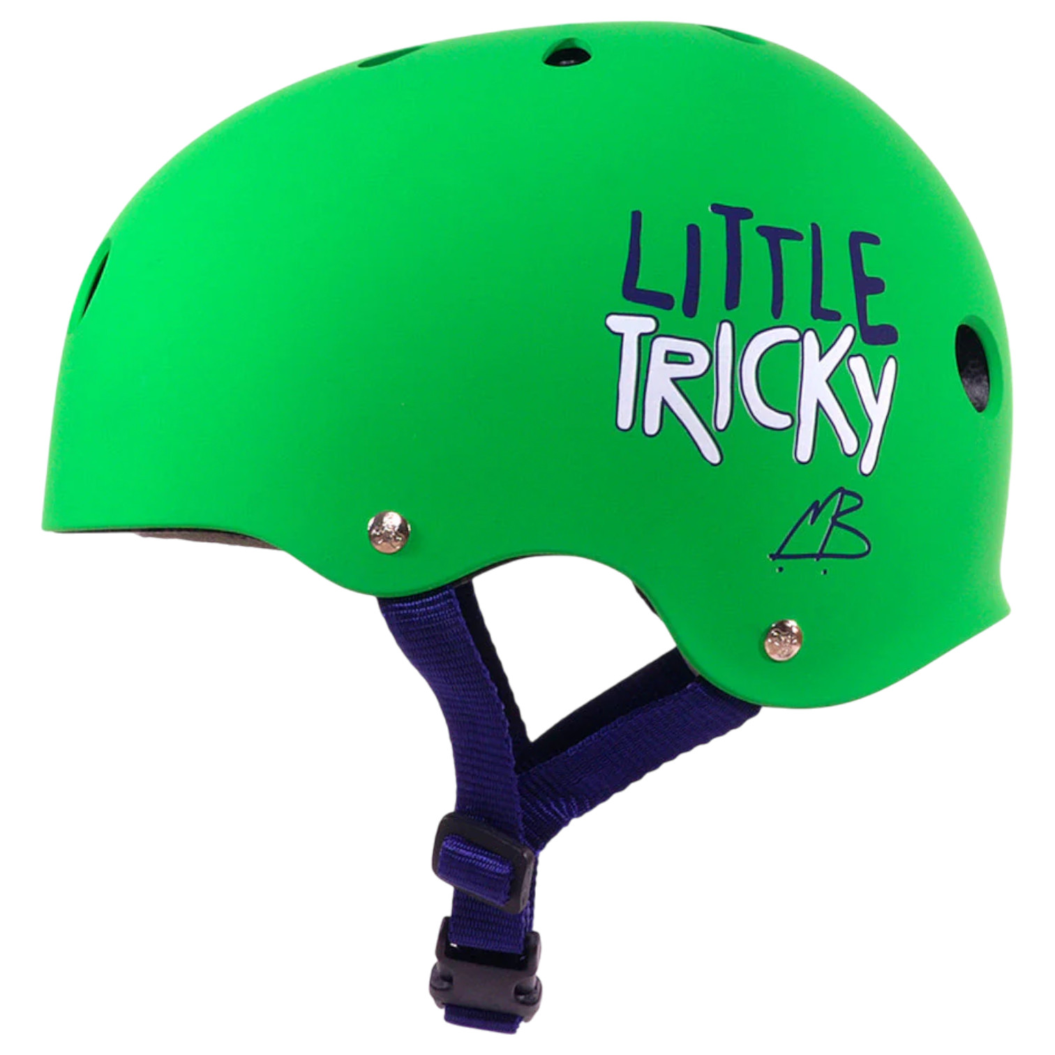 Triple 8 - Green Little Tricky Kids Dual Certified Helmet