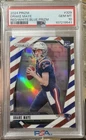 2024 Panini Prizm - Drake Maye Red White & Blue Prizm PSA 10