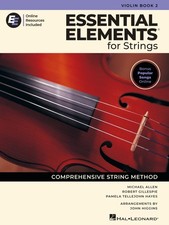 Essential Elements for Strings Violin Book 2 with Online Resources 000875061