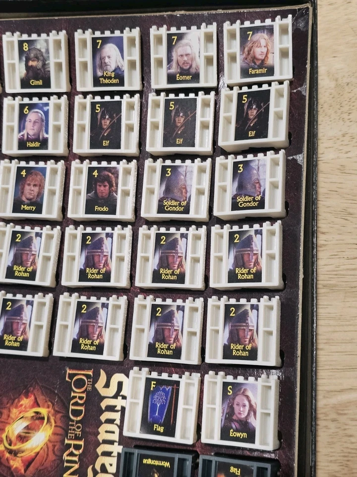 Stratego The Lord of the Rings Trilogy Edition (2004) 100% COMPLETE! - Image 3 of 4