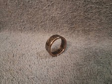 1972 Kennedy Half Dollars size 12 coin ring handmade mixed metals A 