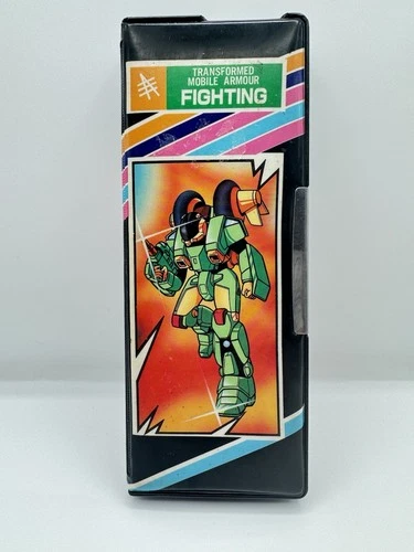 Vintage FLOMO Robot “Transformed Mobile Armour” Pencil Case 1980s