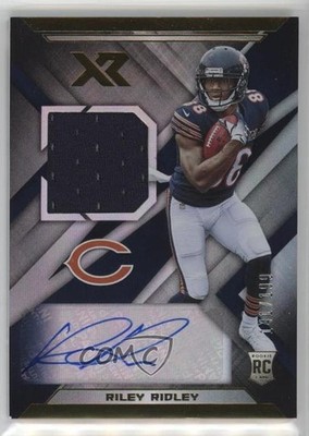 2019 Panini XR Rookie Swatch 141/199 Riley Ridley #RSA-36 Auto RC 1b3x