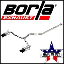 Borla Cat-back Exhaust System Fit 2015-21 Subaru Wrx Sti Sedan 2.0l 2.5l Turbo
