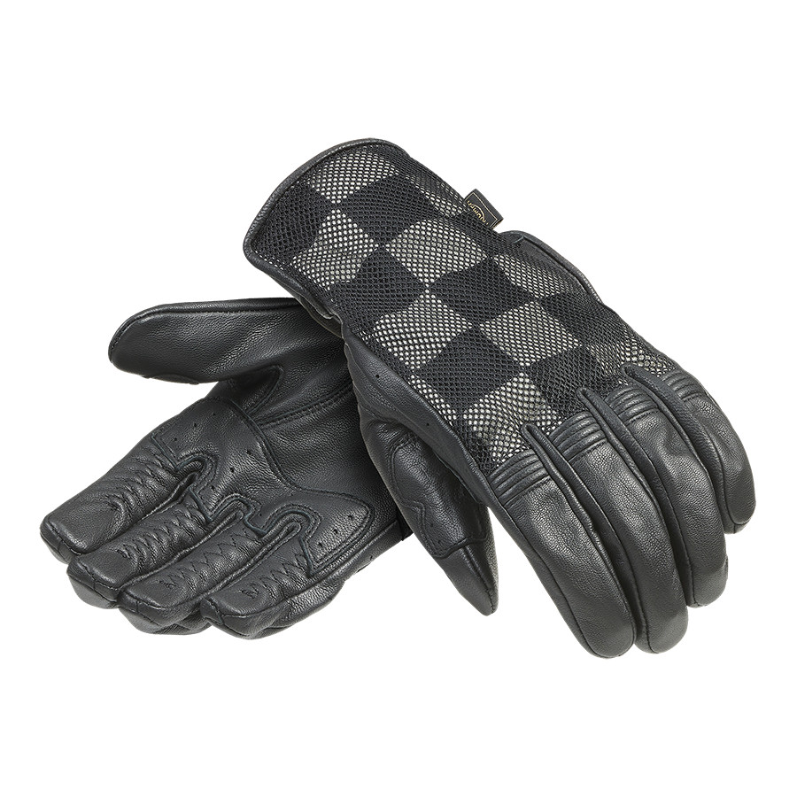 TRIUMPH Checkerboard Mesh Gloves Black L MGVS25500-L