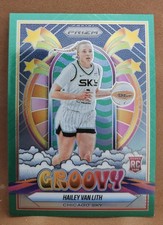 2025 Panini WNBA Prizm - Groovy Hailey Van Lith #14 Green Prizm - Chicago Sky
