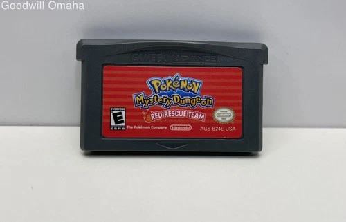 Nintendo Game Boy Advance GBA - Pokémon Mystery Dungeon Red Rescue Team -TESTED!