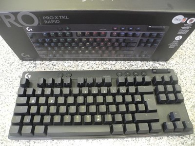 Logitech G PRO X RAPID Tastatur TKL Hintergrundbeleuchtung USB QWERTZ Deutsch