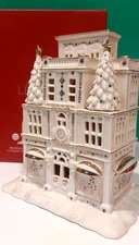 LENOX MISTLETOE PARK DEPARTMENT STORE Village Treasures series Lighted NEW n BOX