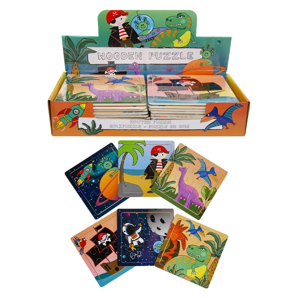 Деревянные пазлы для мальчиков - Динозавр, Космос, Пират, Деревянные пазлы для детей, Деревянный Пуз