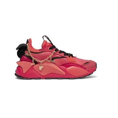 PUMA  X Lamelo Ball Rs X Pocket Lafrance Lace Up  Youth Girls Red Sneakers Casua