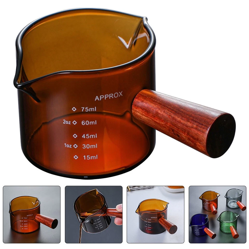 Milchaufschäumer Behälter Milchkännchen Glas Glasmilchkrug Kleiner - Bild 3 von 4