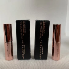 2x Anastasia Beverly Hills Clear Brow Gel MINI 1.5 Ml/ 0.05 Oz